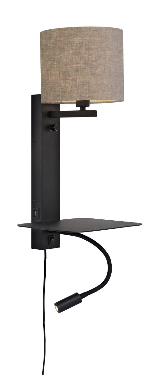 Wandleuchte Florence Brett USB Leseleuchte d leine 18 cm