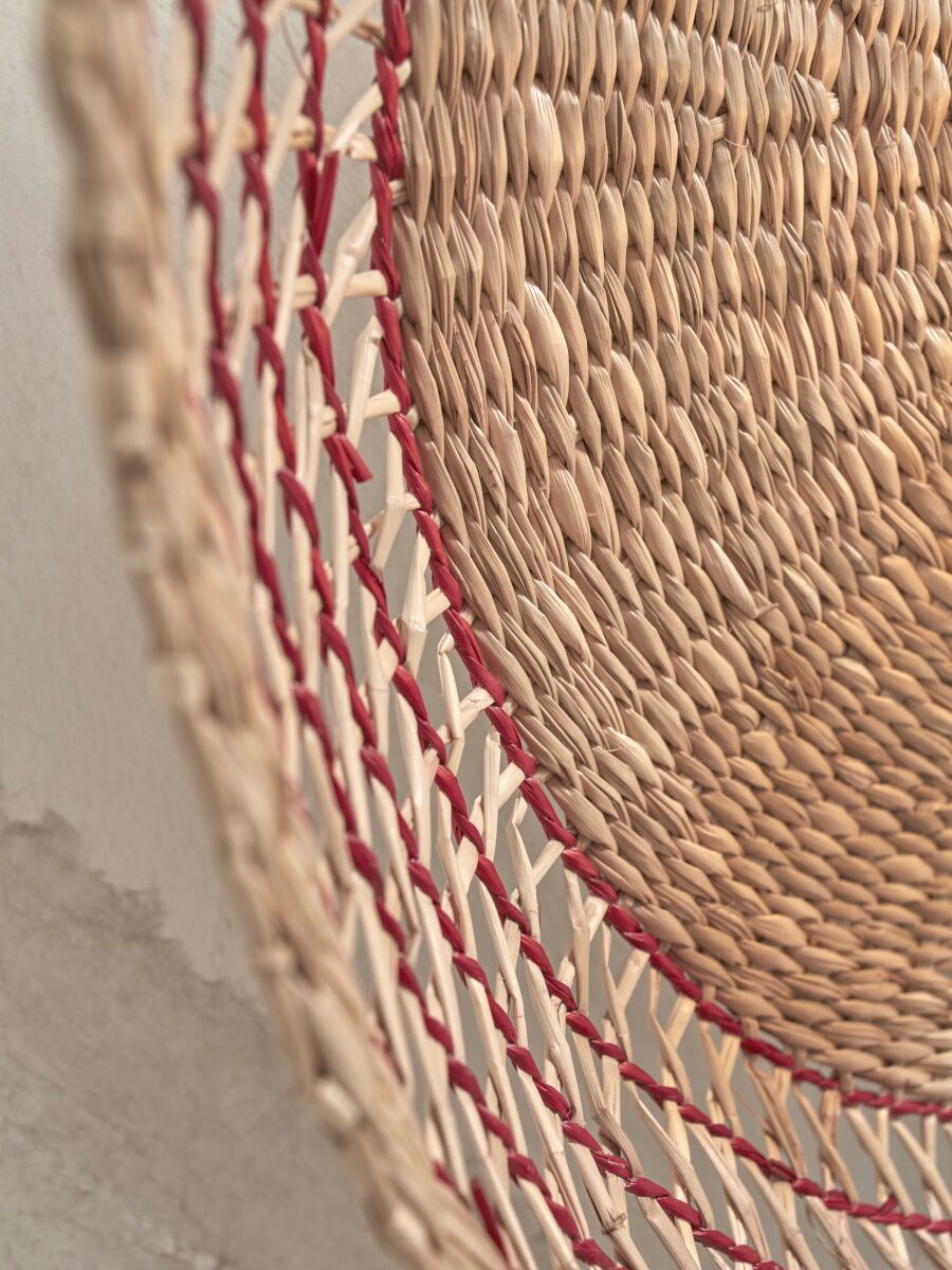 Wandleuchte Pantanal naturrot