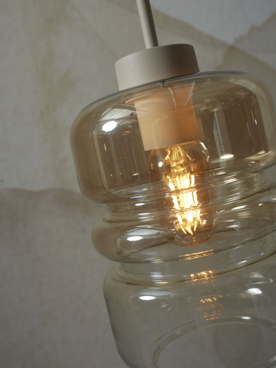 Hängeleuchte Verona farbverl bernstein