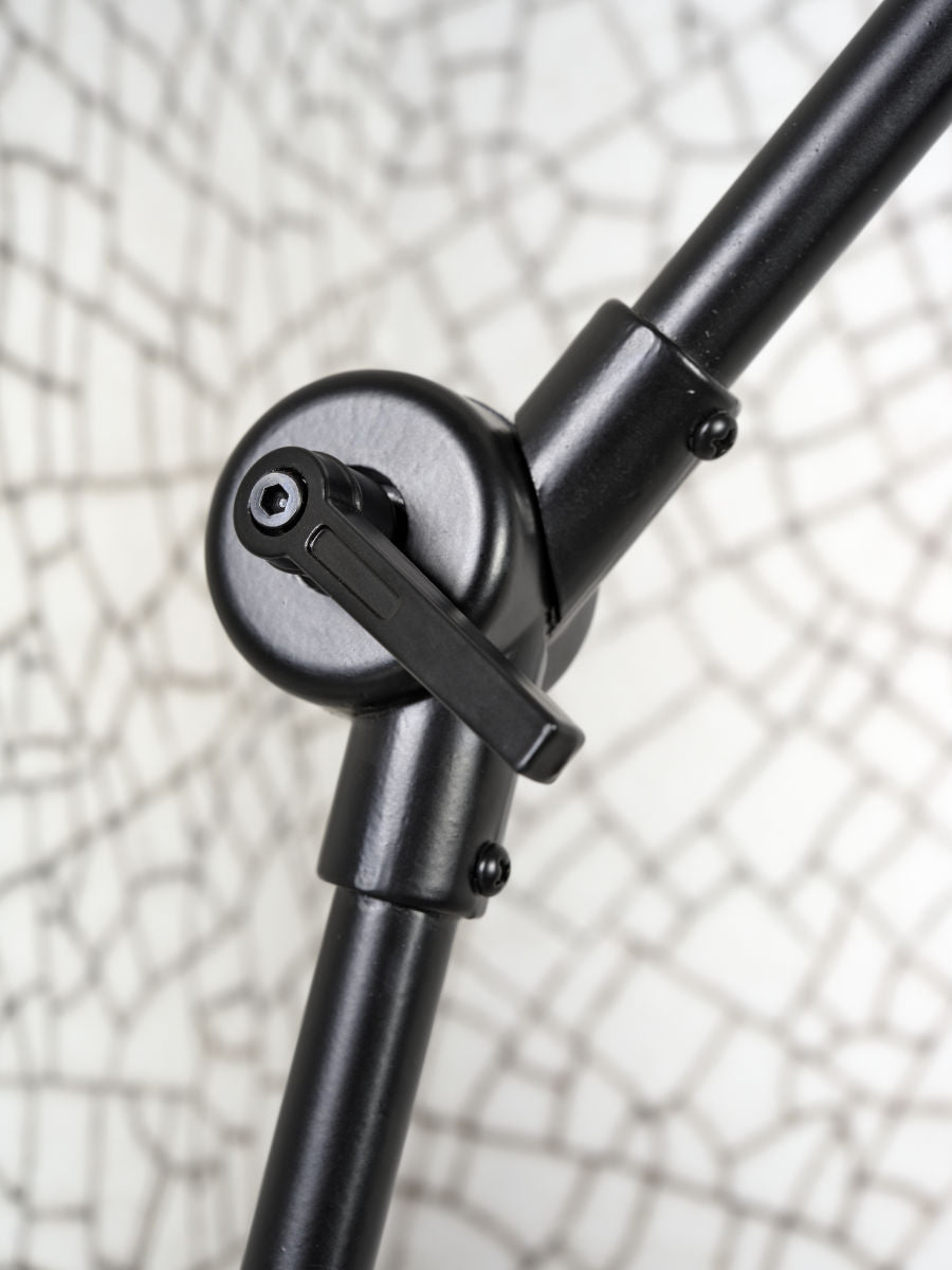 Wandleuchte Amsterdam Schirm schwarz 32 cm