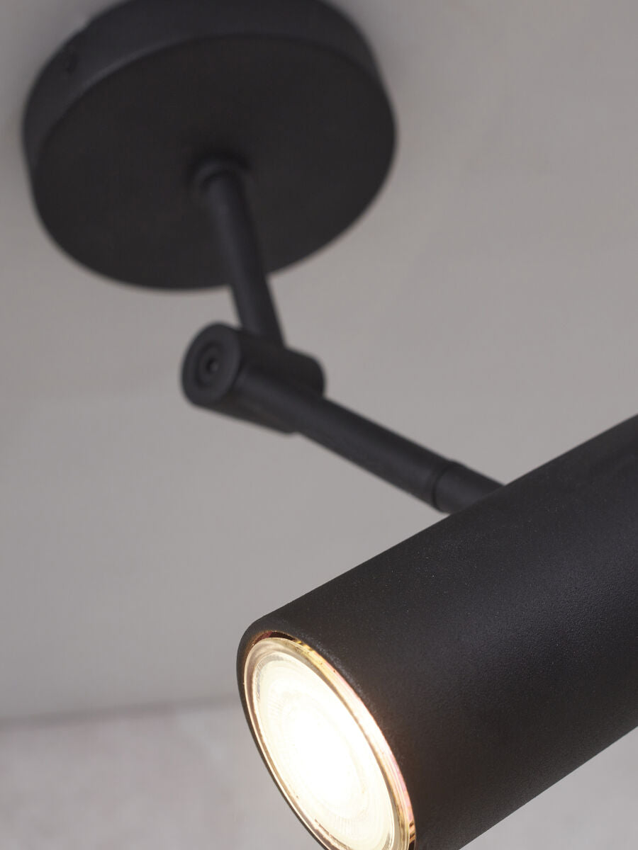 Deckenspot Eisen Montreux schwarz