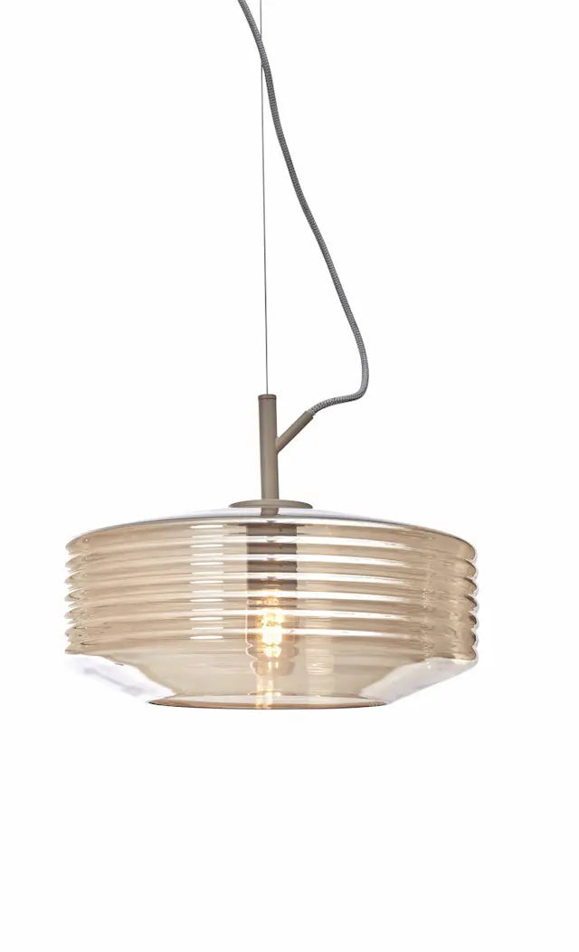 Pendelleuchte Verona gerippt